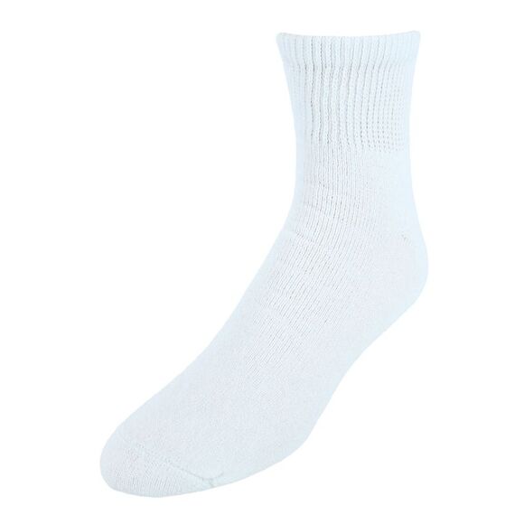 CTM Men's Big and Tall Ankle Socks (3 Pair Pack) - Picture 1 of 2